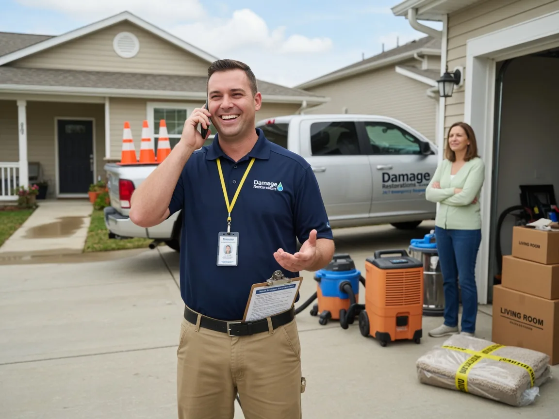 Water Damage Restoration Onward, IN FAQs